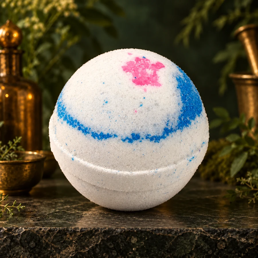 Wild Passion Bath Bomb — AI product mockup
