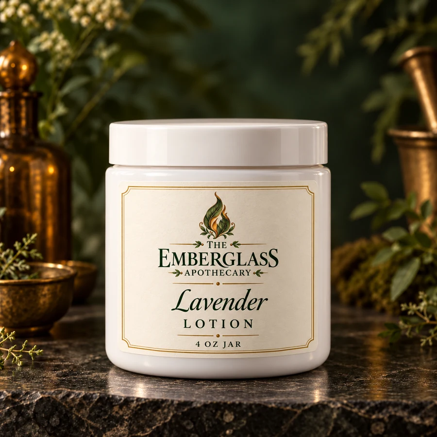 Lavender Lotion — AI packaging mockup