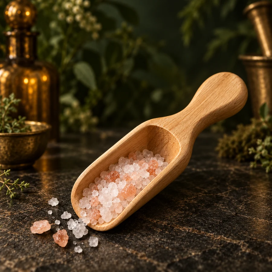 Wooden Bath Salt Scoop
