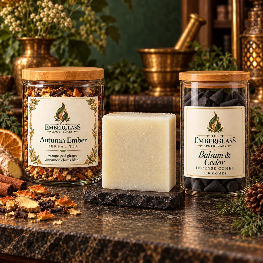 The Seasonal Hearth — AI mockup of the featured combination